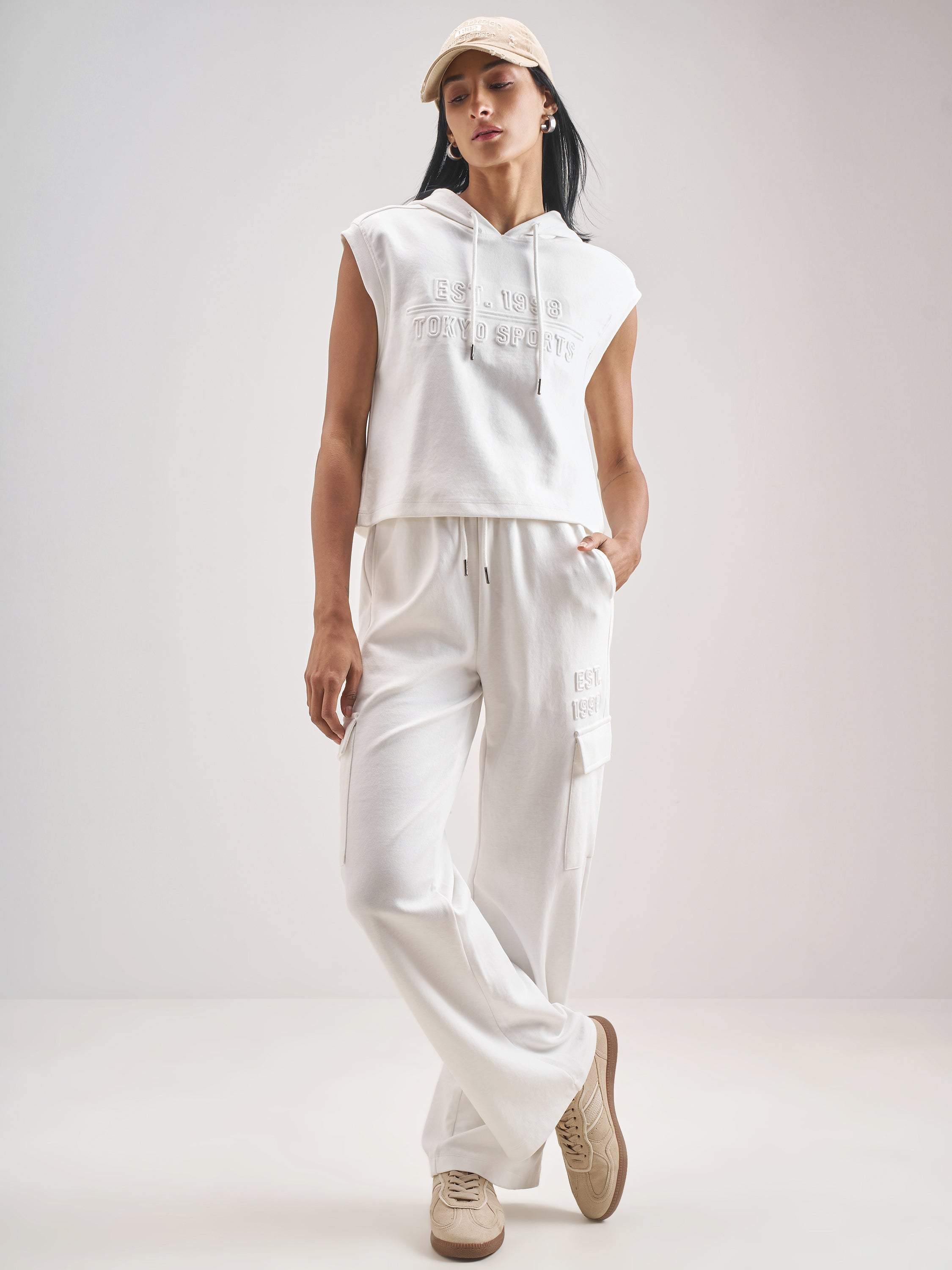 Street By Tokyo Talkies Women White Printed Regular Top - White - Image 2