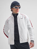 Highlander Men White Solid Bomber Jacket - White - Image 1