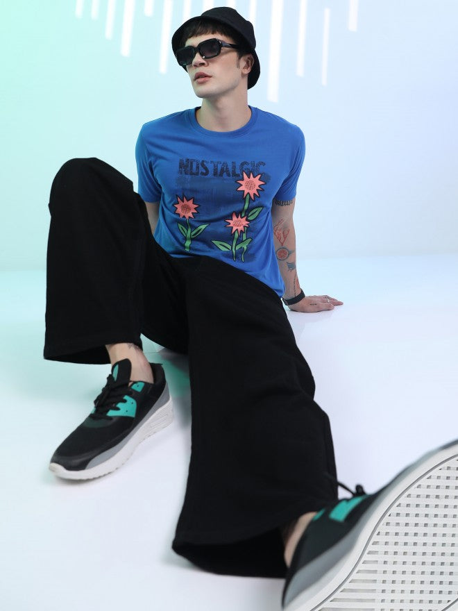 Highlander Men Black Loose Fit Stretchable Jeans - Black - Image 2