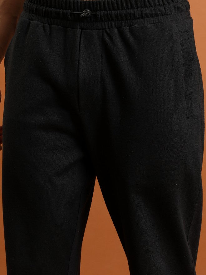 Highlander Men Black Relaxed Fit Track Pant - Black - Image 5