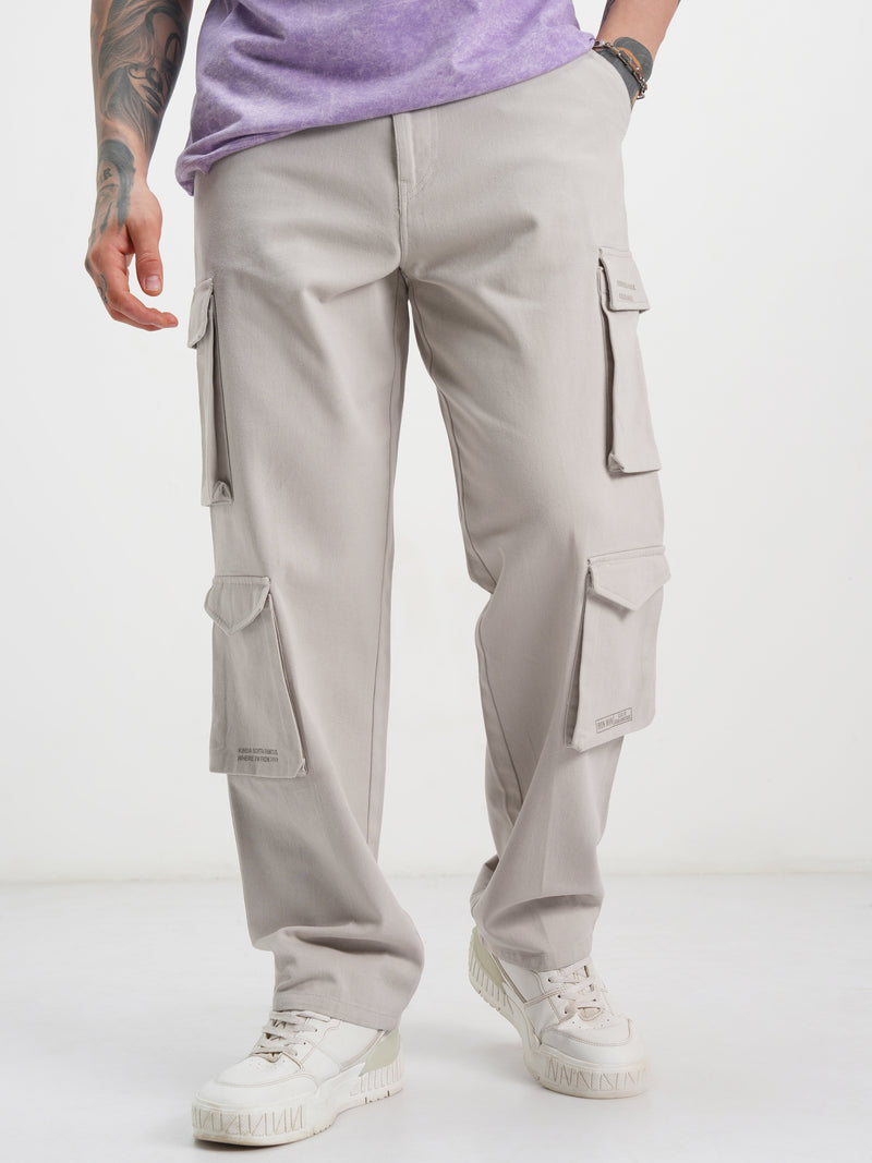 Marvel By Highlander Men Grey Iron Man Loose Fit Printed Regular Trouser - Grey - Image 1