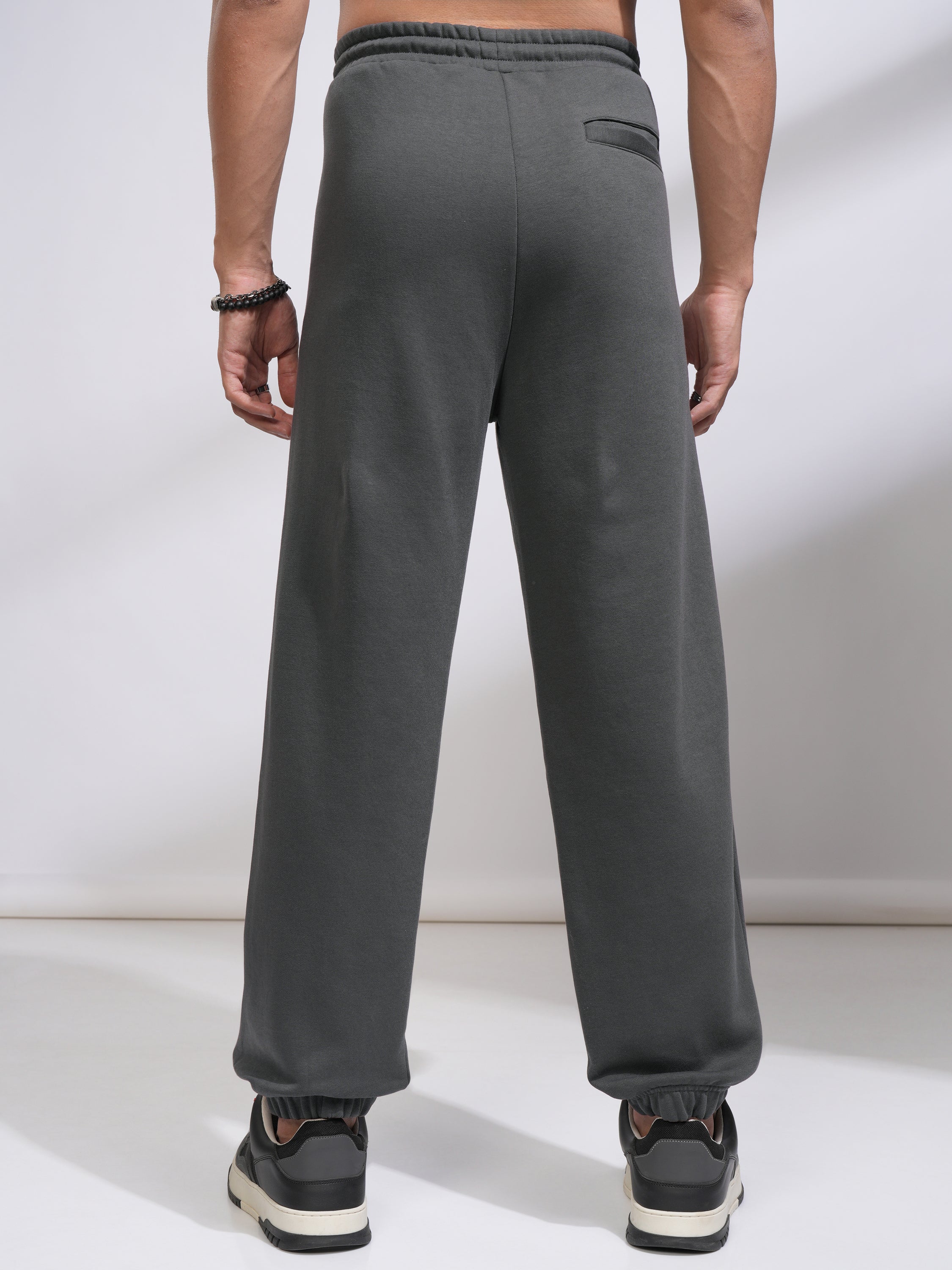 DC By Highlander Men Olive Batman Relaxed Fit Printed Joggers - Olive - Image 3