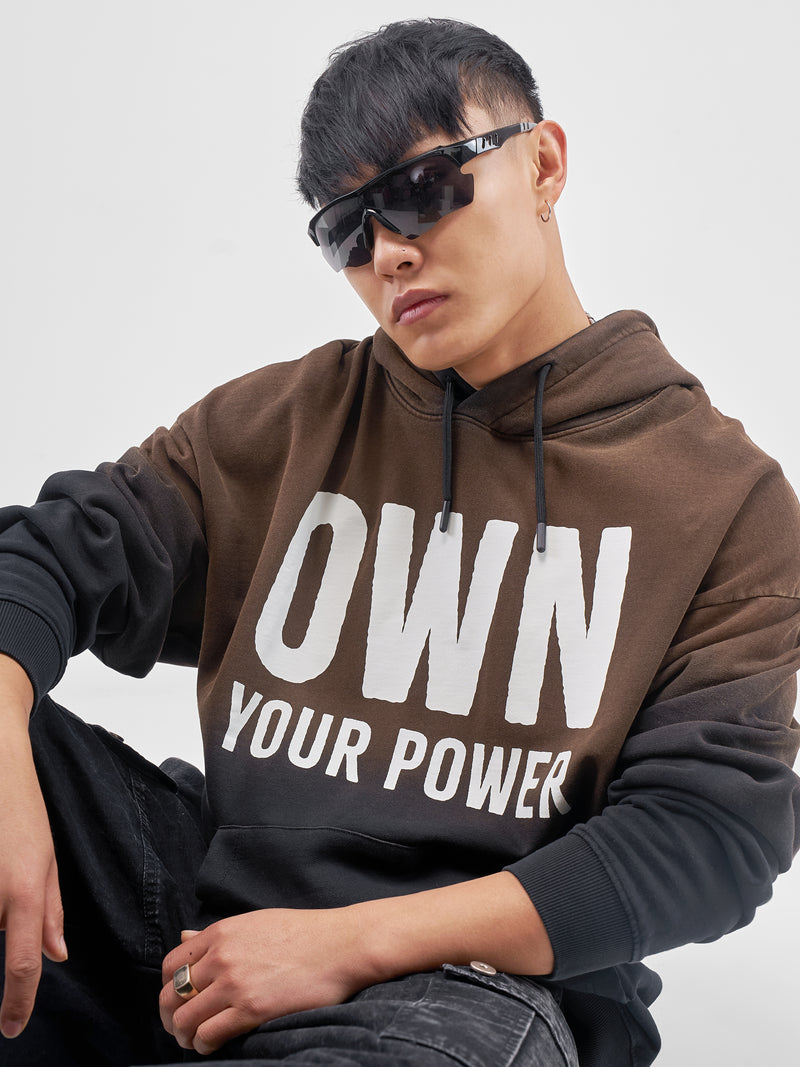 WB By Highlander Men Black Batman Hooded Pullover Sweatshirt - Black - Image 1