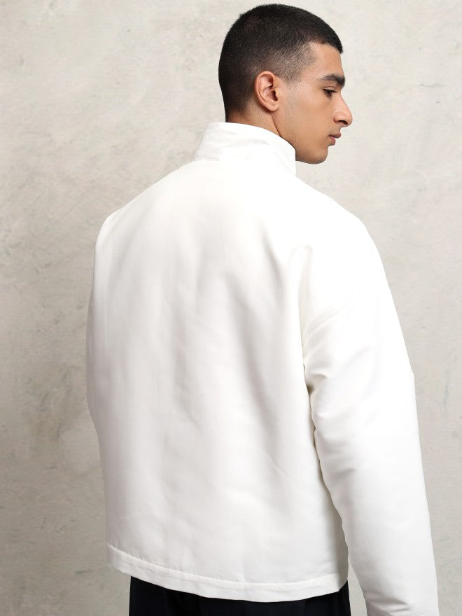 Ketch Men White Solid Tailored Jacket - White - Image 3