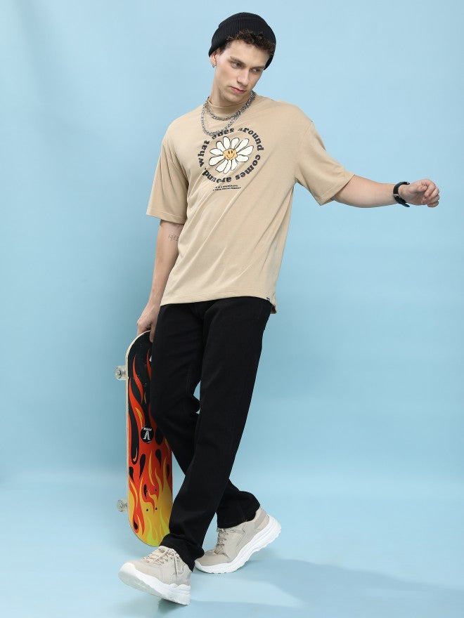 Purple By Highlander Men Black Straight Fit Stretchable Jeans - Black - Image 2