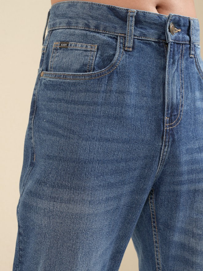 Highlander Men Blue Relaxed Fit Jeans - Blue - Image 5
