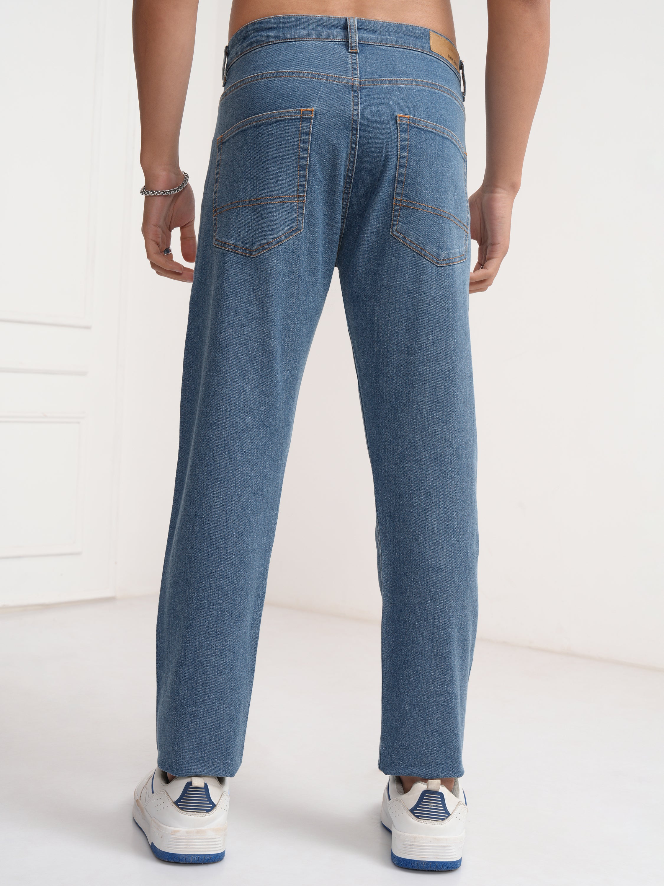 Highlander Men Blue Tapered fit Jeans - Blue - Image 3
