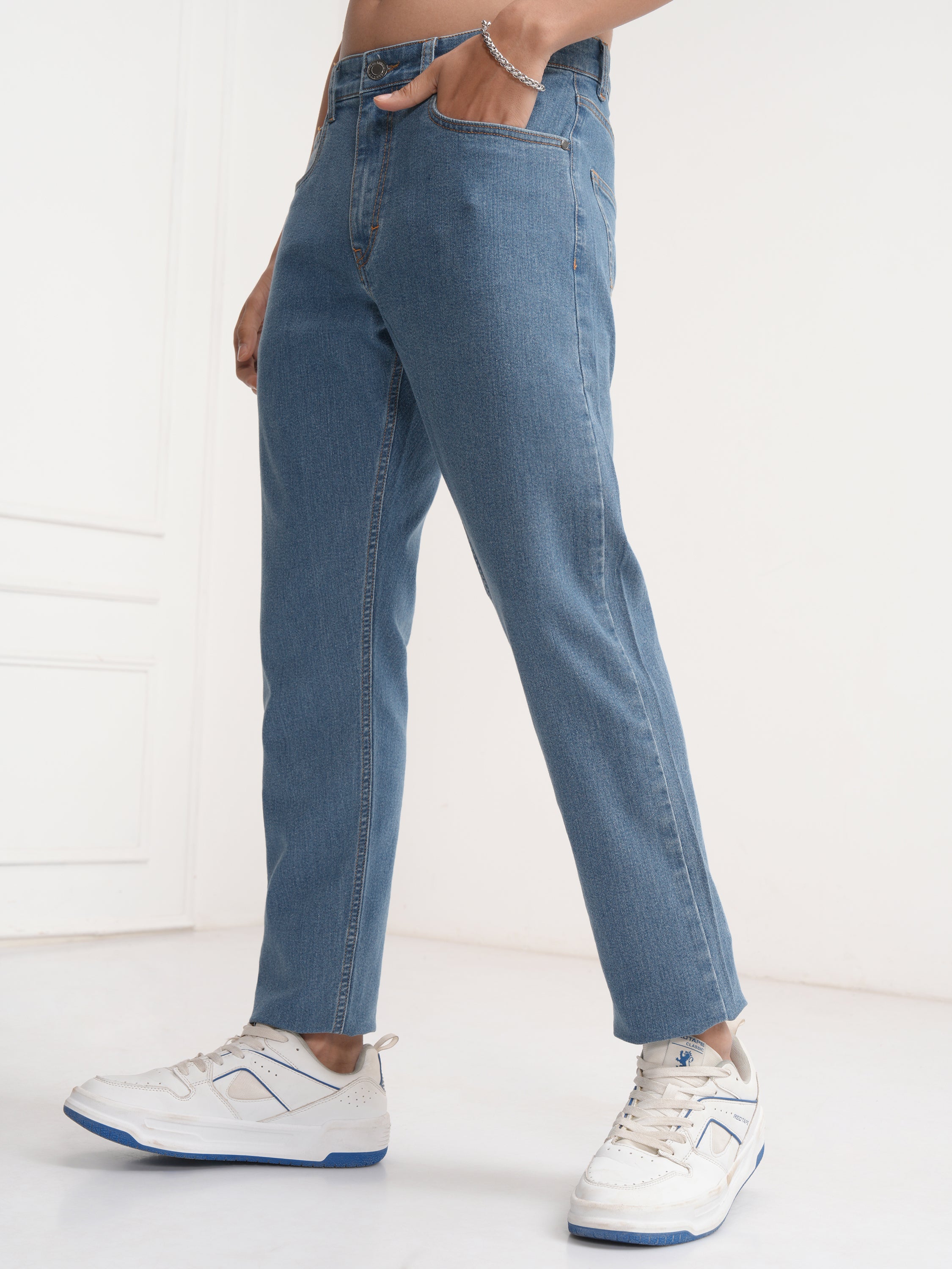 Highlander Men Blue Tapered fit Jeans - Blue - Image 4