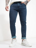 Purple By Highlander Men Blue Slim Fit Stretchable Jeans - Blue - Image 1