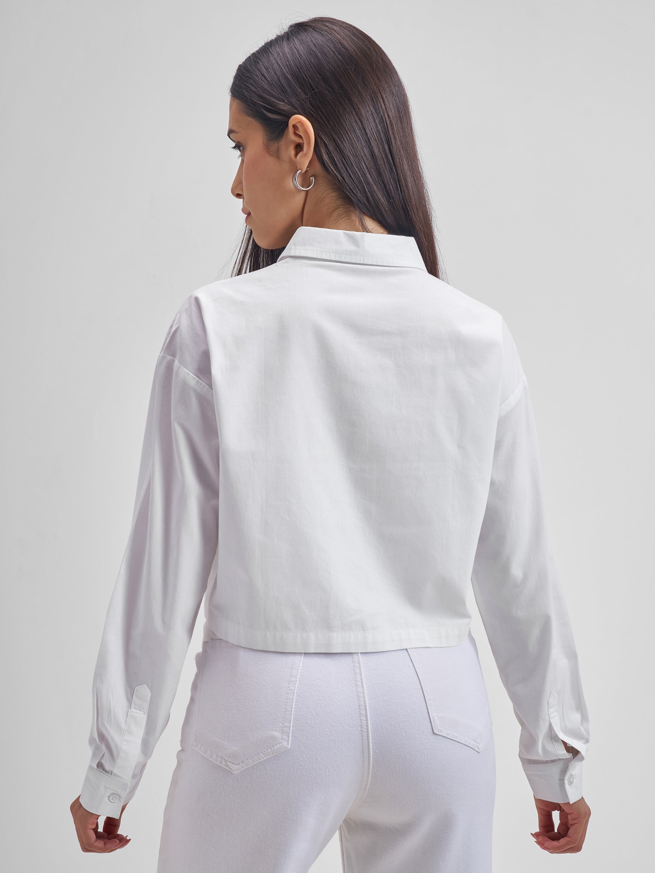 Disney By Tokyo Talkies Women White Winnie The Pooh & Pals Printed Casual Shirt - White - Image 3